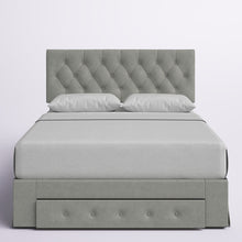 Load image into Gallery viewer, Allegretto Upholstered Storage Bed, Queen

