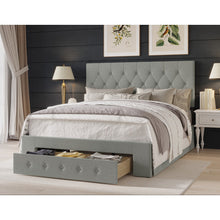 Load image into Gallery viewer, Allegretto Upholstered Storage Bed, Queen
