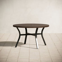 Load image into Gallery viewer, Alyah Round Metal Outdoor Dining Table
