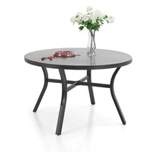 Load image into Gallery viewer, Alyah Round Metal Outdoor Dining Table
