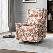 Load image into Gallery viewer, Alyissa Manual Swivel Glider Rocking Recliner with Nailhead Trims
