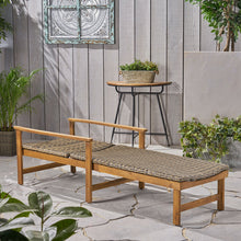 Load image into Gallery viewer, Amant Outdoor Wicker Chaise Lounge

