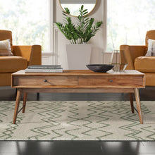 Load image into Gallery viewer, Brown Andersen Coffee Table with Storage
