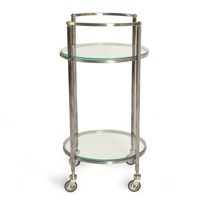 Andrews Metal Bar Cart