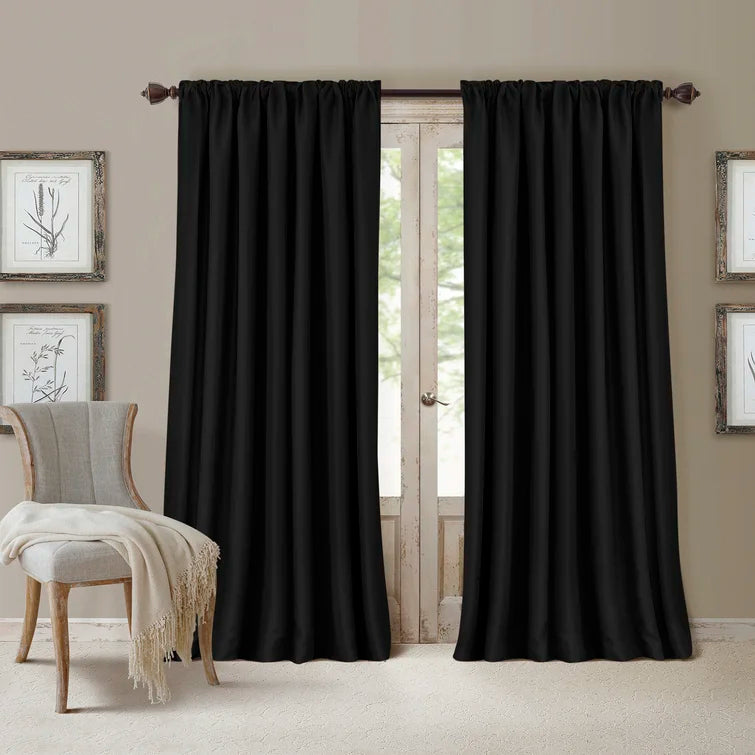 Ardmore Solid Blackout Curtain Panel (Set of 6)