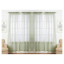 Load image into Gallery viewer, Artian Polyester Sheer Curtain (Set of 2)
