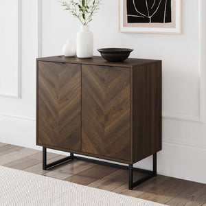 Ause Steel Accent Cabinet