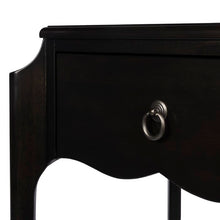 Load image into Gallery viewer, Black Austyn Solid + Manufactured Wood Nightstand
