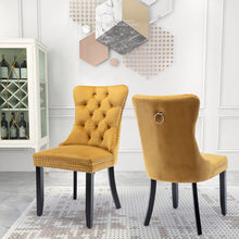 Load image into Gallery viewer, Aymie Tufted Parsons Chair (Set of 2)
