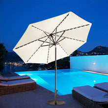 Load image into Gallery viewer, Ayzah 108&#39;&#39; Lighted Market Umbrella
