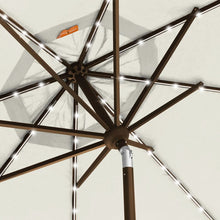 Load image into Gallery viewer, Ayzah 108&#39;&#39; Lighted Market Umbrella
