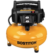 Load image into Gallery viewer, Bostitch 150 psi 6 gallon pancake compressor Final Sale pickup by 9/6

