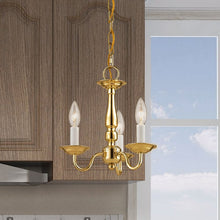 Load image into Gallery viewer, Polished Brass Benedetto 5 - Light Dimmable Classic / Traditional Chandelier
