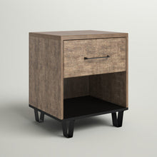 Load image into Gallery viewer, Bethany 1 Drawer Nightstand

