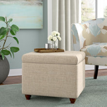 Load image into Gallery viewer, Birmingham Upholstered Storage Ottoman
