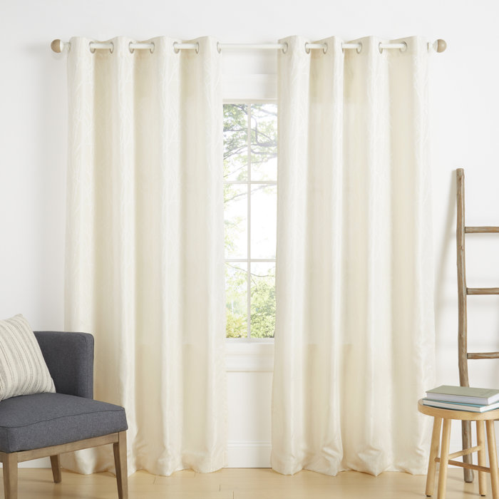 Bryant Polyester Light Filtering Curtain Pair (Set of 2)