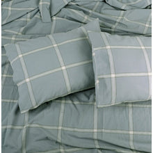 Load image into Gallery viewer, Cabell 100% Cotton Flannel Duvet Cover Set, King
