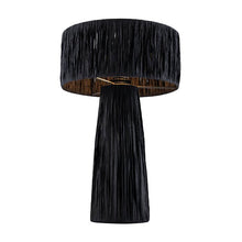 Load image into Gallery viewer, Black Caffrey Table Lamp
