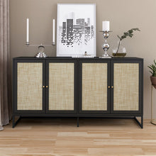 Load image into Gallery viewer, Black Caludia Accent Cabinet
