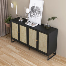 Load image into Gallery viewer, Black Caludia Accent Cabinet
