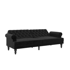 Cassidy Velvet Convertible Sofa