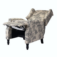 Load image into Gallery viewer, Celia Upholstered Recliner with Classic Wing Back
