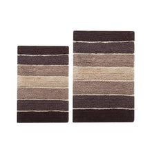 Load image into Gallery viewer, Cervantes 100% Cotton Bath Rug with Non-Slip Backing (Set of 2)
