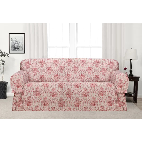 Chateau Box Cushion Sofa Slipcover