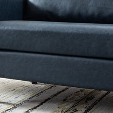Load image into Gallery viewer, Clare-Marie 80'' Vegan Leather Sofa
