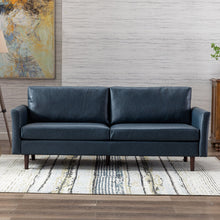 Load image into Gallery viewer, Clare-Marie 80'' Vegan Leather Sofa
