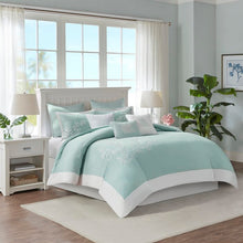 Load image into Gallery viewer, Coastline 100% Cotton Duvet Cover Set
