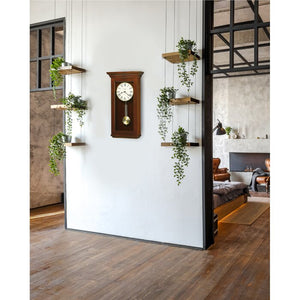 Continental Wood Wall Clock
