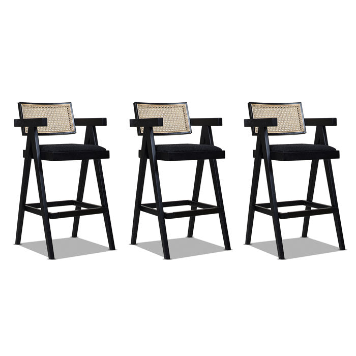 SET OF 3 Corette Stools