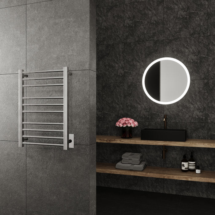 Chrome Cronos 24'' Wall Mounted Towel Bar