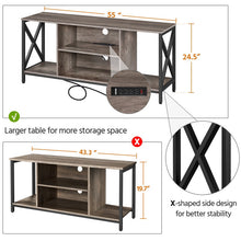 Load image into Gallery viewer, Taupe Wood Daquanna Media Console
