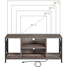 Load image into Gallery viewer, Taupe Wood Daquanna Media Console
