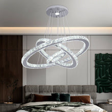 Load image into Gallery viewer, Daveonte 3 - Light LED Tiered Chandelier
