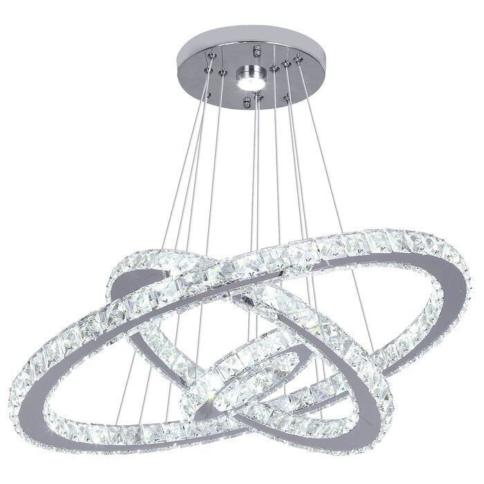 Daveonte 3 - Light LED Tiered Chandelier