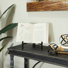 Load image into Gallery viewer, Delaysia Black Iron Modern Foldable Tripod Easel
