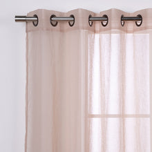 Load image into Gallery viewer, Deloera Polyester Sheer Curtain Pair (Set of 4)
