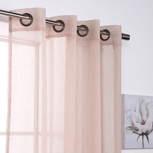 Load image into Gallery viewer, Deloera Polyester Sheer Curtain Pair (Set of 4)
