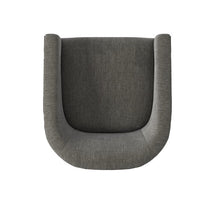 Load image into Gallery viewer, Donovan Upholstered Swivel Barrel Chair
