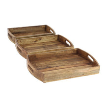 Load image into Gallery viewer, Durham Solid Wood Tray - Set of 3
