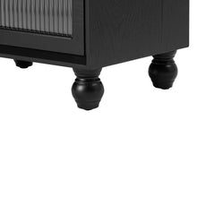 Load image into Gallery viewer, Dyamon One Drawer Nightstand with Open Shelf
