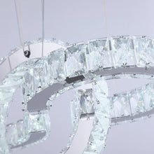 Load image into Gallery viewer, Maxax 3 - Light Unique / Statement Geometric LED Crystal Chandelier

