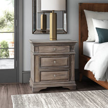 Load image into Gallery viewer, Easton Solid + Manufactured Wood Nightstand
