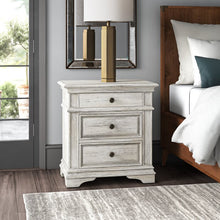 Load image into Gallery viewer, Easton Solid + Manufactured Wood Nightstand
