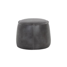 Load image into Gallery viewer, Eddie Vegan Leather Pouf
