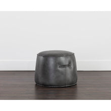 Load image into Gallery viewer, Eddie Vegan Leather Pouf
