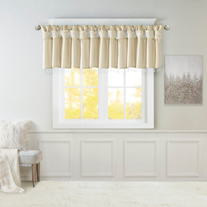 Champagne Enders Tailored Window Valance